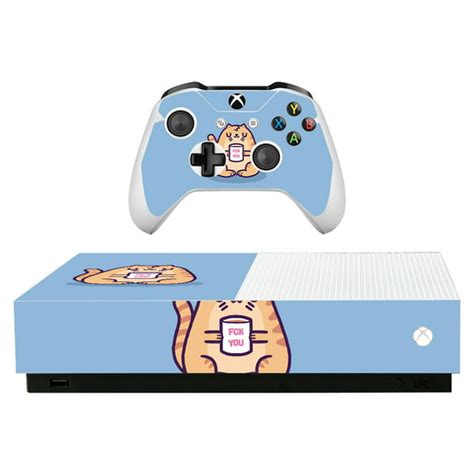 Skin For Microsoft Xbox One S All Digital Edition Cartoons Collection