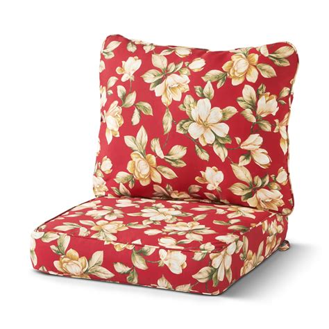 Greendale Home Fashions Outdoor 2 Piece Deep Seat Cushion Set Roma