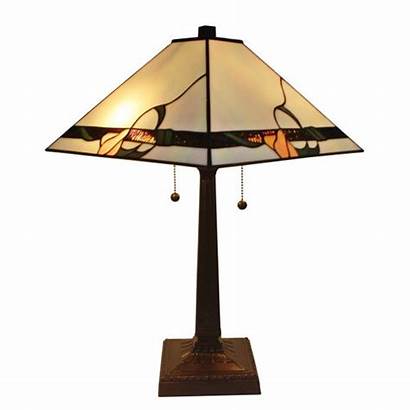 Mission Tiffany Lamp Table Amora Lighting Inch