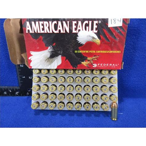 40 Sandw 180gr Fmj Federal American Eagle Cartridges