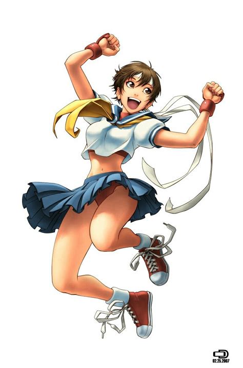 Kasugano Sakura Street Fighter And More Drawn By Dr P Hot Sex Picture