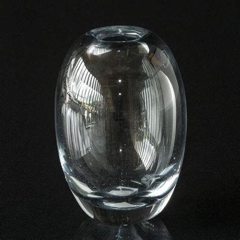 Holmegaard Oval Glass Vase No Dg2154 Dph Trading