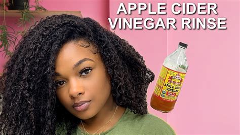 How To Do Apple Cider Vinegar Rinse For Natural Hair Growth Easy Way
