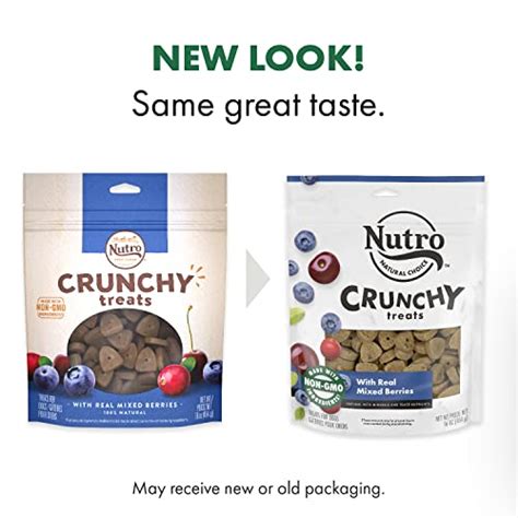 Nutro Crunchy Dog Treats With Real Mixed Berries 16 Oz Bag Topdogsupply