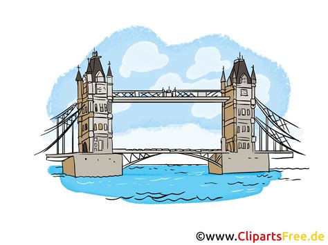 Tower Bridge Dessin Gratuit Londres Image Gratuite Voyage Dessin