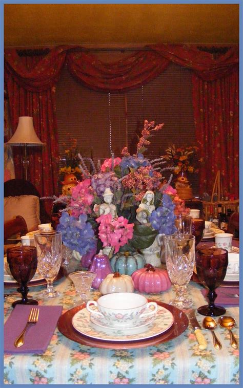 16 thanksgiving decor ideas in purple. Slice of Pie Cookbooks & Entertaining: A Purple Thanksgiving