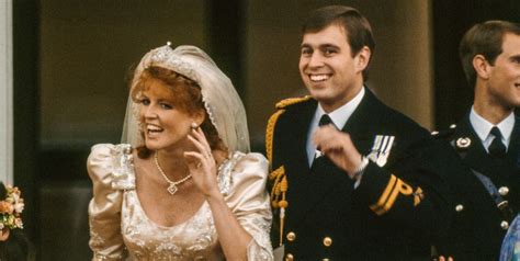 Prince Andrew And Sarah Ferguson S 1986 Wedding Photos Fergie And Andrew S Wedding Details