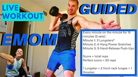 Minute Emom Workout Full Follow Along Workout Youtube