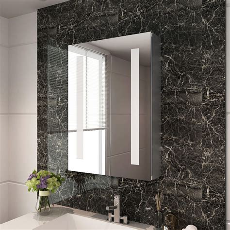 ELEGANT 500 x 700mm Illuminated LED Bathroom Mirror ...