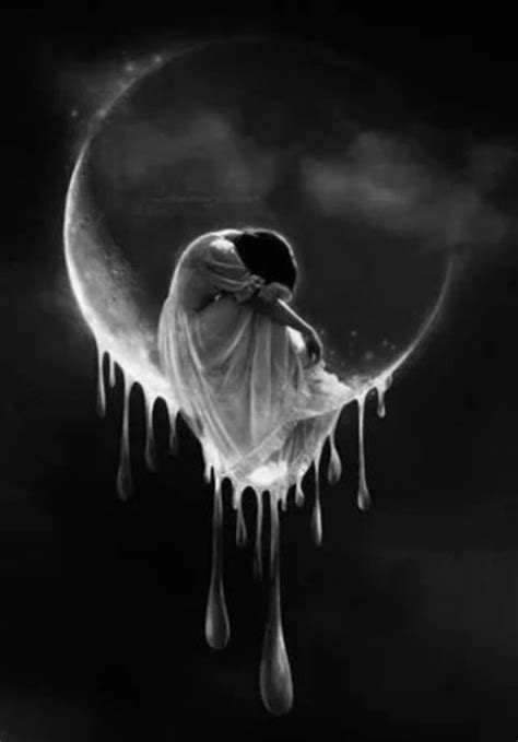 woman sitting on the moon dripping art moon and woman art pinterest the o jays the moon and