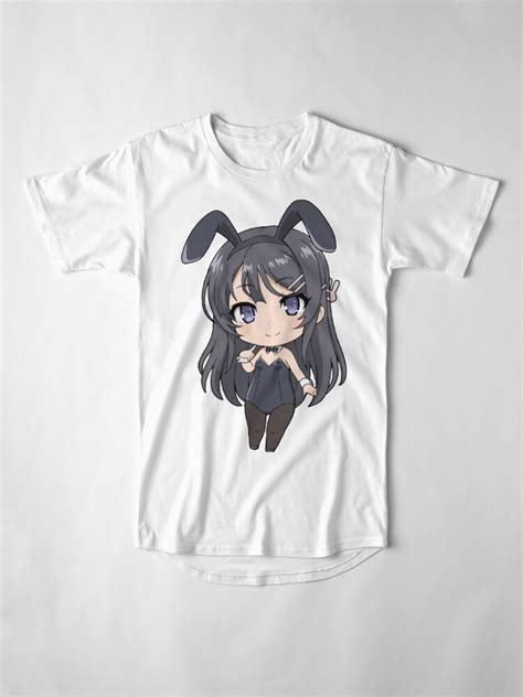 Mai Bunny Girl Senpai Chibi T Shirt By Chibify Redbubble