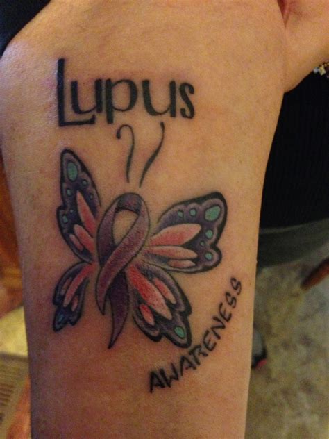 172 stunning cancer ribbon tattoos. Lupus Tattoos