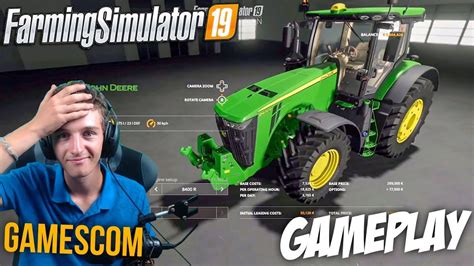 Gameplay De Farming Simulator 19 Gamescom 2018 Youtube