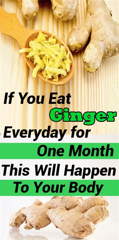 If You Eat Ginger Everyday For One Month This Will Happen To Your Body EXPLORE HEALTH