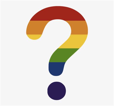 Download Transparent Rainbow Questionmark Rainbow Question Mark Png