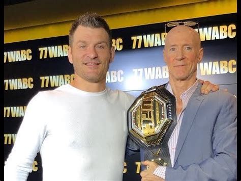 Let's have some fun boys! Stipe Miocic - "I'm upset with that kid. Colby Covington ...