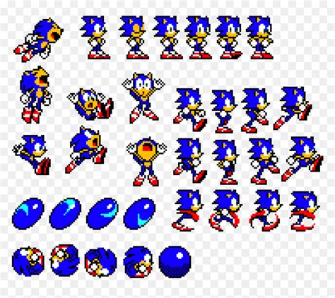Sonic Mania Sonic Sprite Sheet Download Free Png Images Sexiz Pix