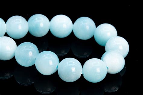 Rare Aqua Blue Hemimorphite Beads Mongolia Genuine Natural Etsy