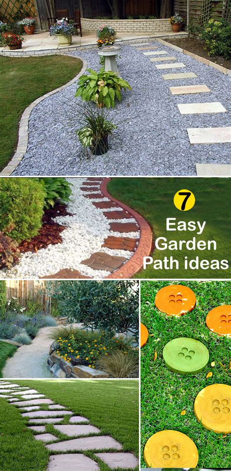 7 Easy Garden Path Ideas Garden Path Simple Ideas Naturebring