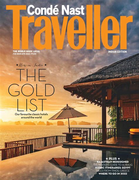 Cond Nast Traveller India Magazine Get Your Digital Subscription