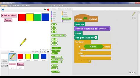 Scratch Project I Drawing Game In Scratch Youtube