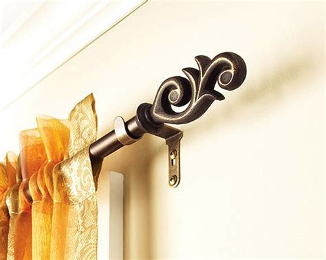 Curtain Rods Style Types Material And Design