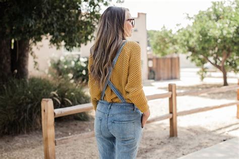 Three Ways To Wear Overalls This Fall Merricks Art Yellow Cable