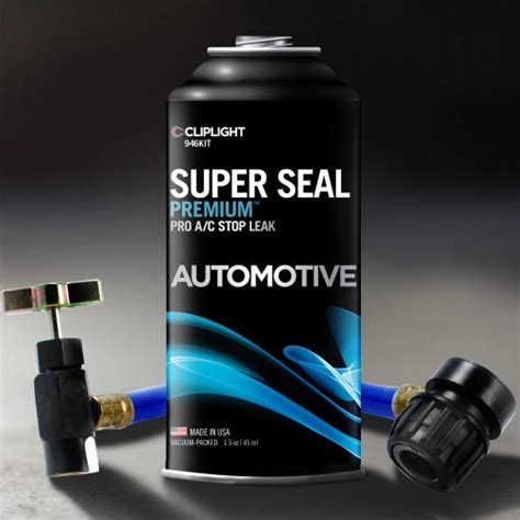 Super Seal Premium Professional Automotive Ac Stop Leak 946kit By
