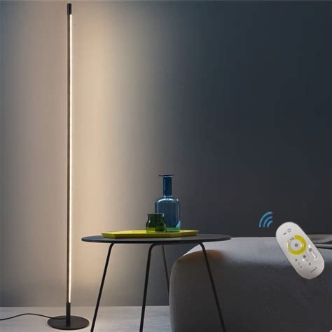 Bvtech Smart Led Floor Lamp Dimmable Standing Uplight Lamp With Remote