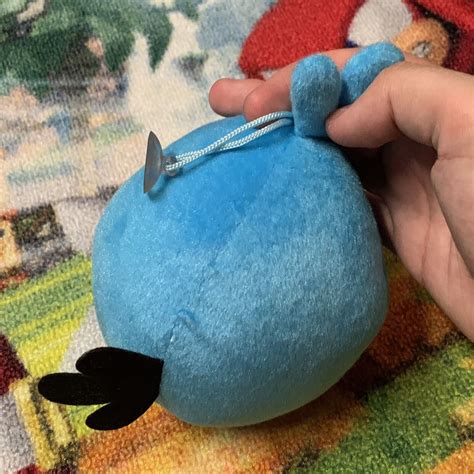 Angry Birds Blue Bird Plush Toy Linxin Ko Rare 6” Rovio 2011 Ebay
