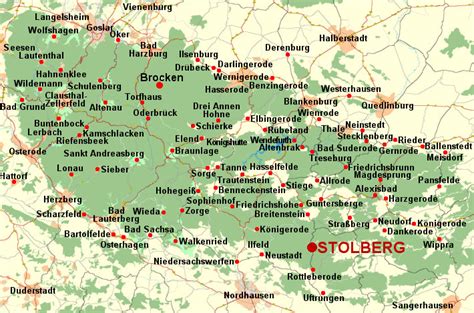 Benutzen sie unsere interaktive harz harzkarte, harz karte, landkarte, routenplaner, das besondere an unserer karte, sie erhalten gleich. Deutschland Harz - Karte vom Harz, Landkarte Harz ...
