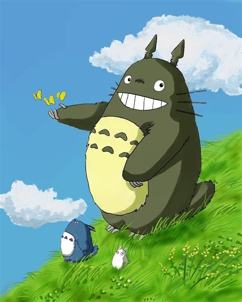 Totoro 2023 토토로 캐릭터 일러스트 미야자키 하야오