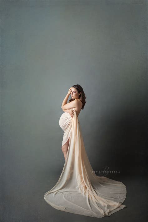 Chiffon Draping Fabric Maternity Photography Studio Studio Maternity