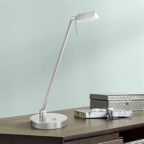 George Kovacs Chrome Tented Led Desk Lamp W2845 Lamps Plus