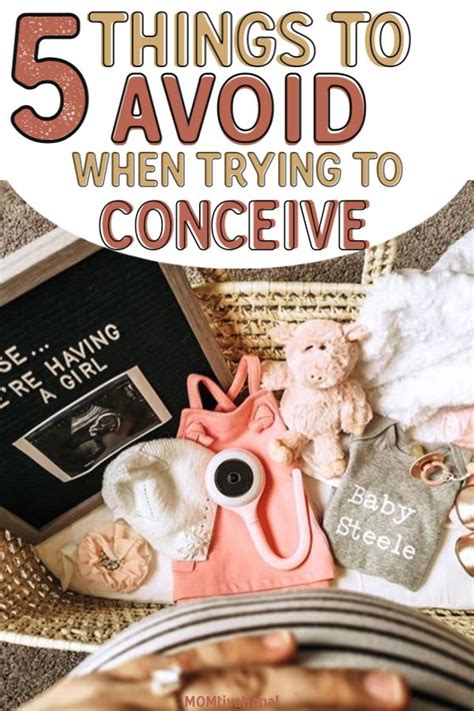 5 Things To Avoid When Trying To Conceive Momtivational Help