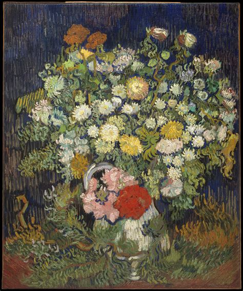 Vincent Van Gogh Bouquet Of Flowers In A Vase The Metropolitan