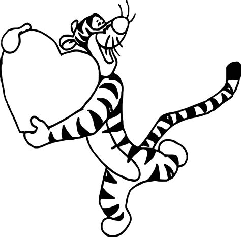 Tigger Coloring Page Coloring Pages