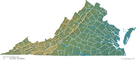 Map Of Virginia