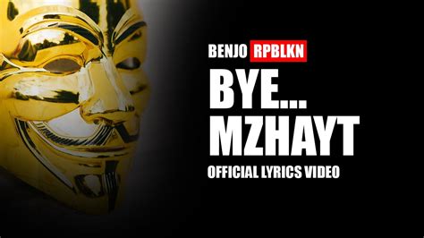 Benjo Bye Mzhayt Prod Anabolic Beats Official Lyrics Video Youtube