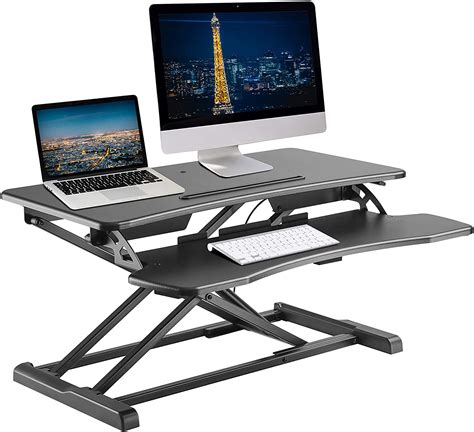 Review Of Techorbits Sit To Stand Desktop Workstation 32 Height