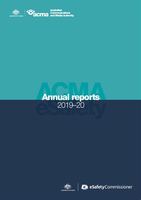 Annual Reports Esafety Commissioner