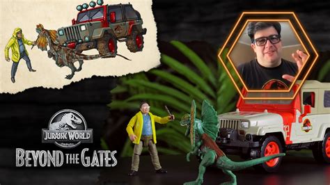 Dennis Nedry Getaway Pack Beyond The Gates Episode 2 Jurassic World Youtube