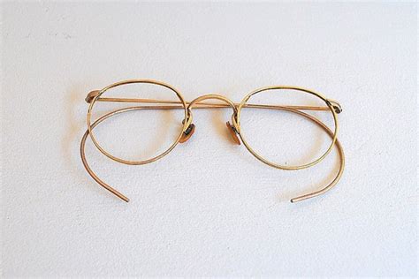 Vintage 1920s Eyewear 10k Gold Filled Round Eyeglass Frames