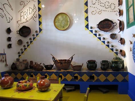 The Kitchen In Frida Kahlos House Coyoacan Mx Frida And Diego