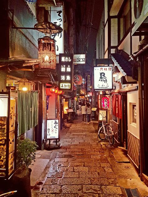 Alleyway In The Shinsaibashi District Osaka Rjapanpics Aesthetic