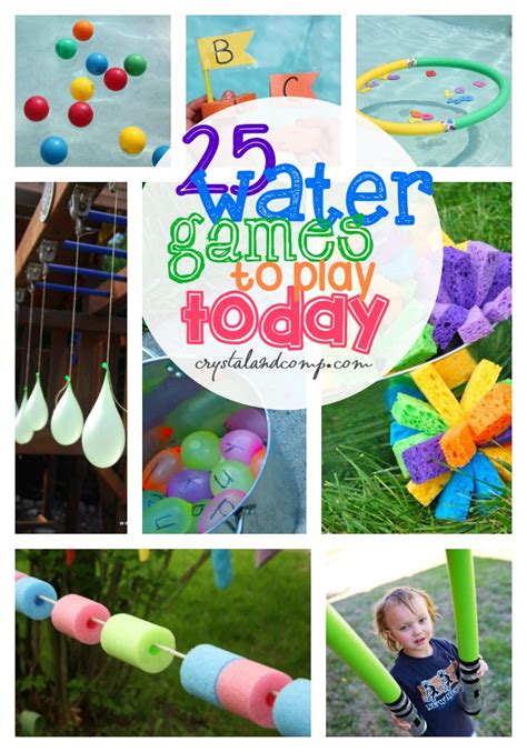 25 Water Games Kids Love