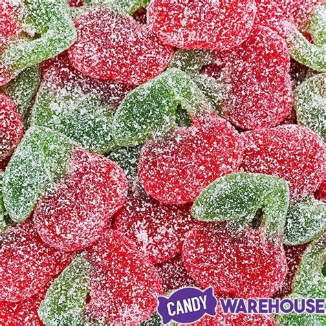 Gustafs Sour Gummy Twin Cherries 1kg Bag Candy Warehouse
