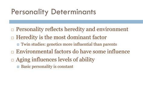 Ppt Personality And Values Powerpoint Presentation Free Download Id