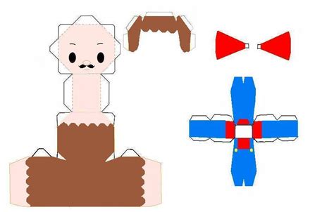 Mario Papercraft Template By Animegang On Deviantart