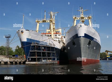 Ships Under Repair Stock Photo Alamy